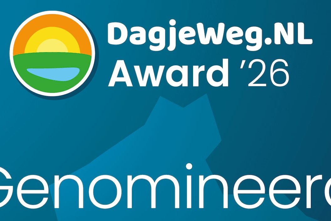 BannerDagjeWegWinActie-Genomineerd De banner voor de DagjeWeg.nl Award '26 - Genomineerd - Gelderland