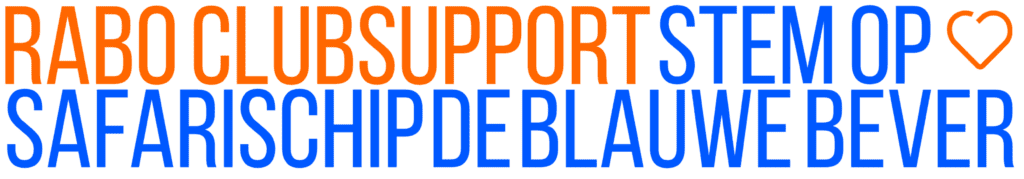 Rabo Clubsupport - Stem op Safarischip De Blauwe Bever